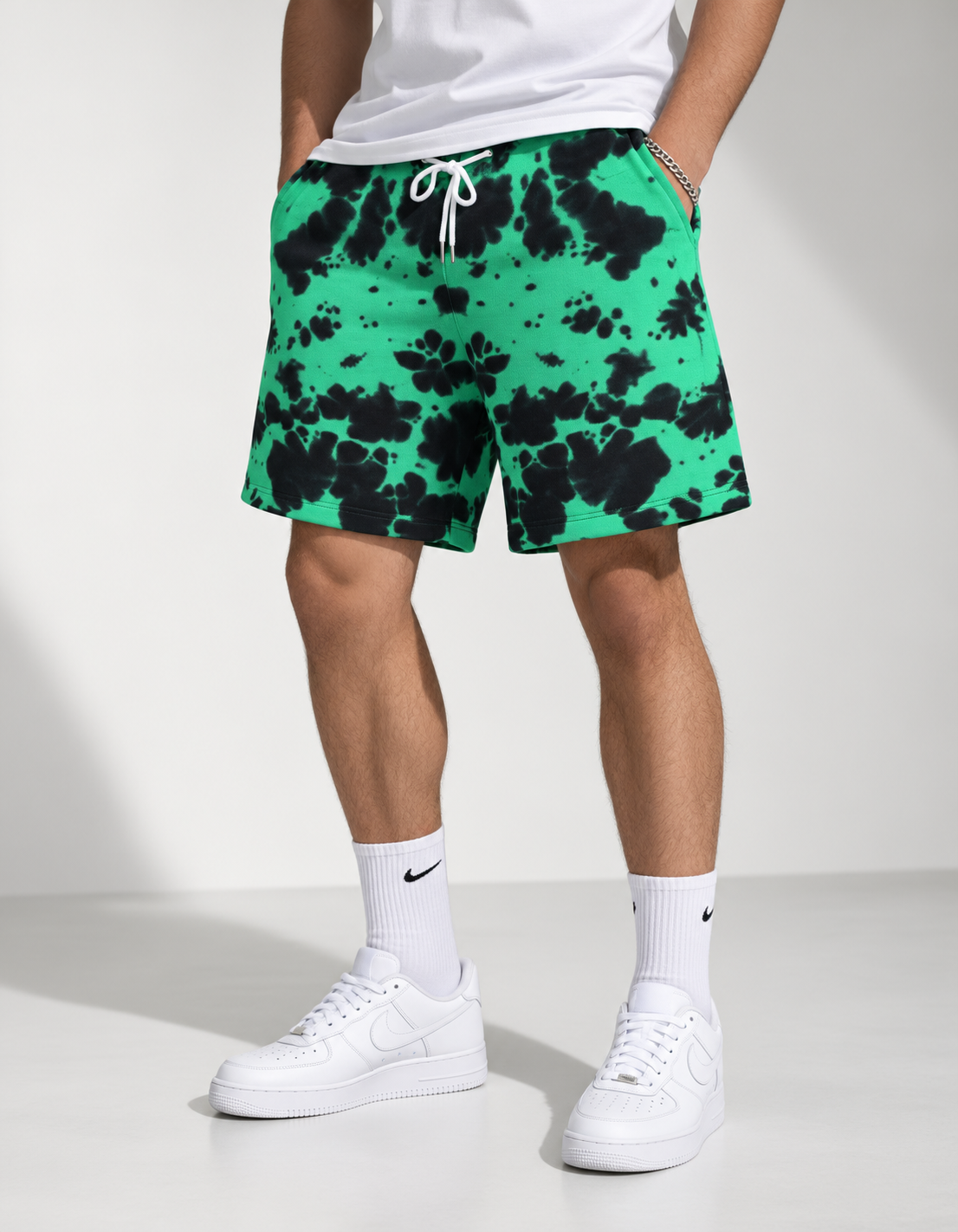Men's Tie-Dye Relaxed Shorts