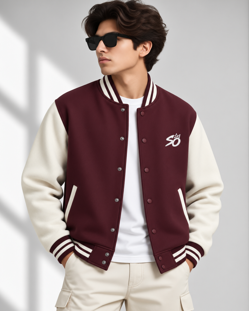 Unisex Varsity Jacket - For Cold Winter
