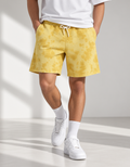 Tie-Dye Relaxed Shorts - 260 GSM Cotton Blend